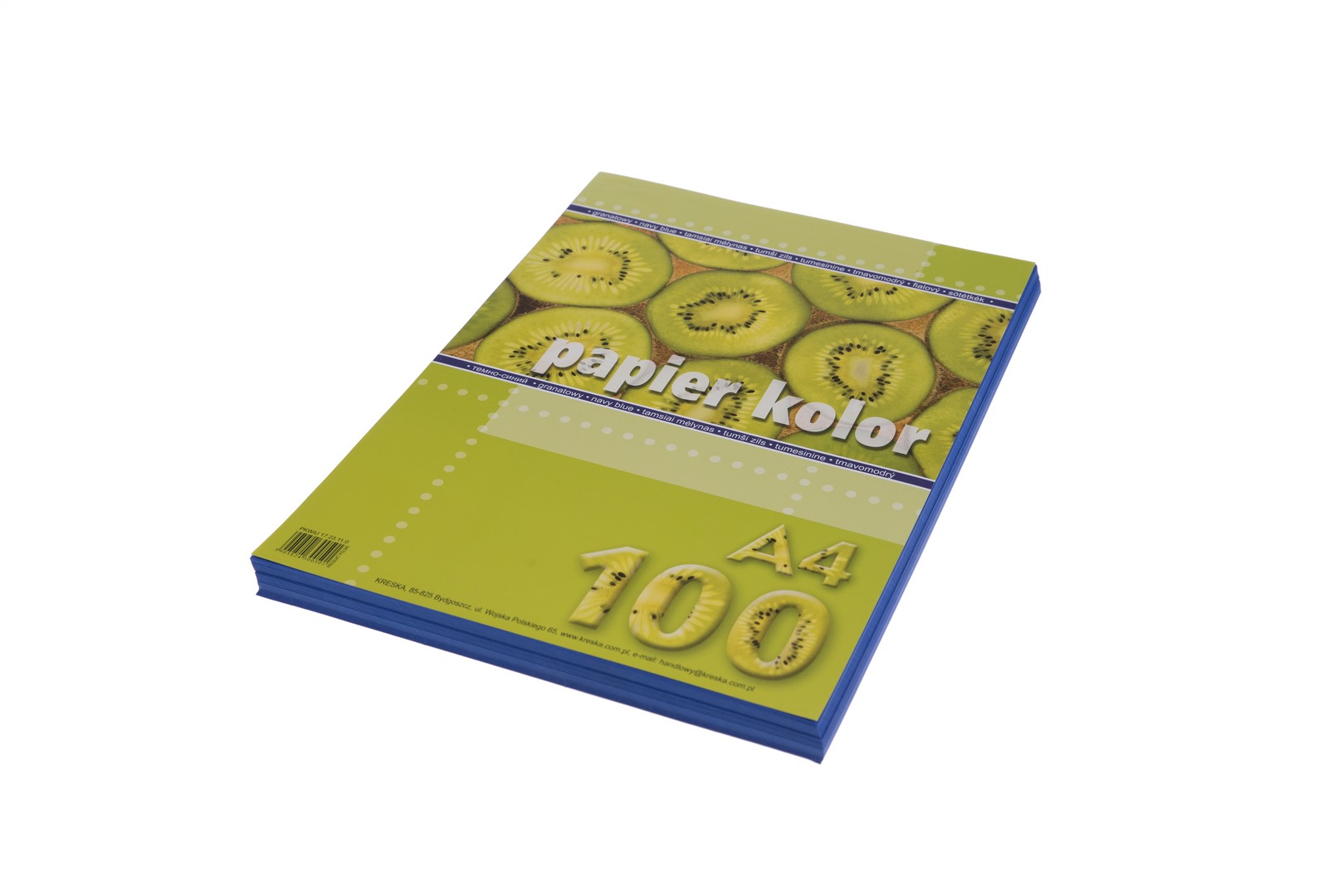 Papier ksero A4 80g 100ark. granatowy Kreska